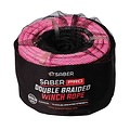 Saber SaberPro® Pink Reflective Double Braided Winch Rope – Limited Edition