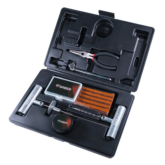Saber Tyre Safety Bundle - Tyre Deflator & Repair Kit