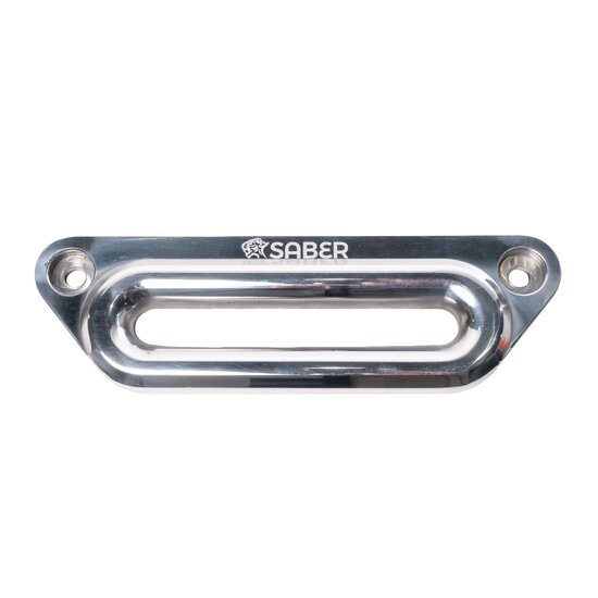 Saber 6061 Aluminium Offset Fairlead - Polished Alloy