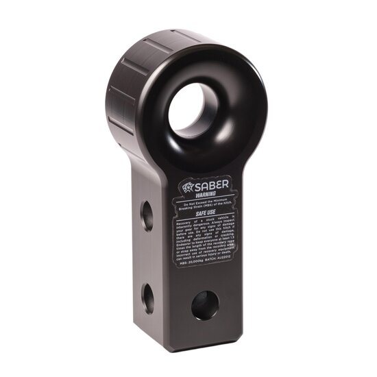 Saber 7075 Aluminium Rope Friendly Recovery Hitch - Different colors