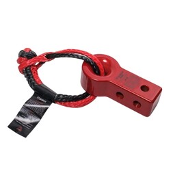 Saber 7075 Alloy Recovery Hitch – Prismatic Red & 9K Soft Shackle