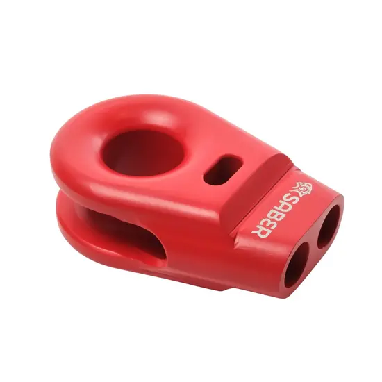 Saber Saber 6061 Aluminium Spliced Winch Thimble – Cerakote Red