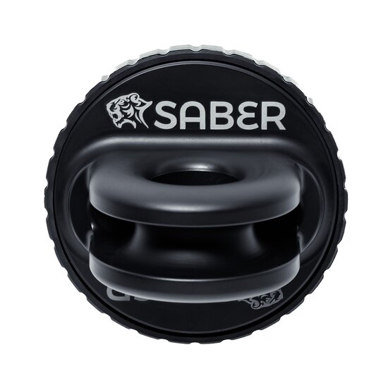 Saber 6061 Aluminium Spliced Winch Thimble PRO - Cerakote Black
