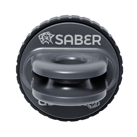 Saber 6061 Aluminium Spliced Winch Thimble PRO - Cerakote Grey