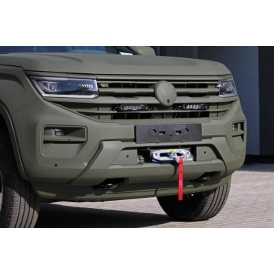 More4x4 Montageplaat lier voor Volkswagen Amarok 2023+