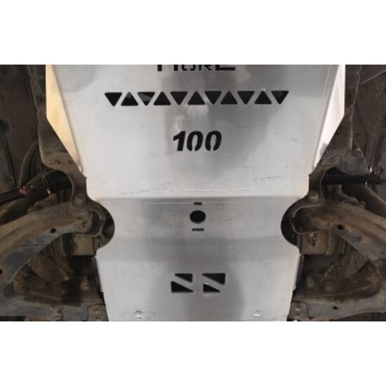 MorE 4x4 Beschermplaten Toyota Land Cruiser J100, Lexus LX 470 Diesel off-road