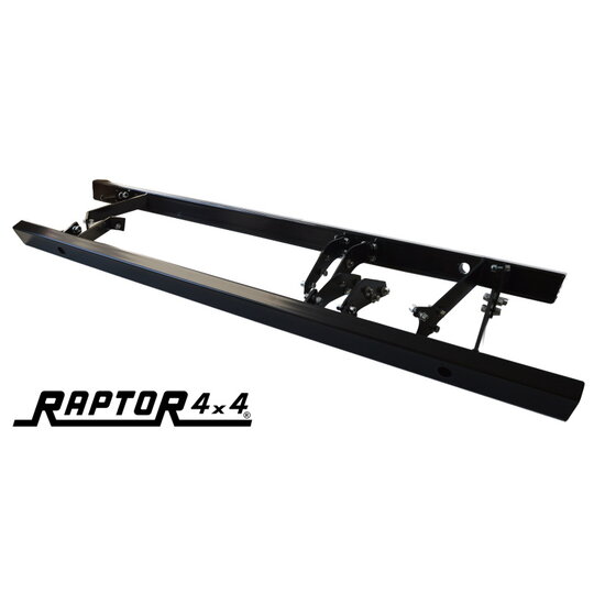 Raptor 4x4 VIERKANTE ROCK SLIDERS DEFENDER 110