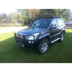 VOORBUMPER MET BULLBAR TOYOTA LAND CRUISER J120 02-09