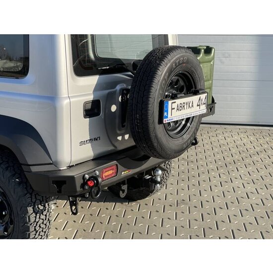 F-4X4 ACHTERBUMPER MET LED-LAMPEN SUZUKI JIMNY IV 1.5 PETROL 2018-