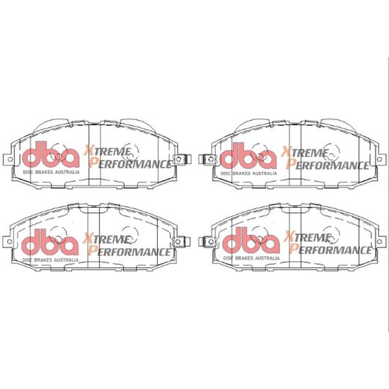 DBA DB1361SP - Brake Pads Street Performance ECE R90 certified | Front Axle