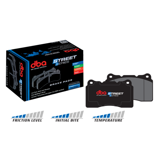 DBA DB1361SS - Brake Pads Street Series Ceramic | Front Axle