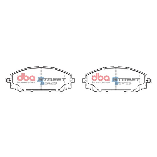 DBA DB1361SS - Brake Pads Street Series Ceramic | Front Axle