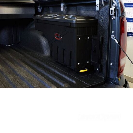 TRUX SWINGCASERIGHT Trux swing case toolbox black for Ford Ranger (12-22) (RHS - max 30kgs)