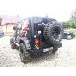 ACHTERBUMPER JEEP WRANGLER TJ 90-06