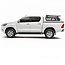 Hardtop Aeroklas Stylish for Toyota Hilux DC (16-) in color -pop-up side windows -roof rails in option