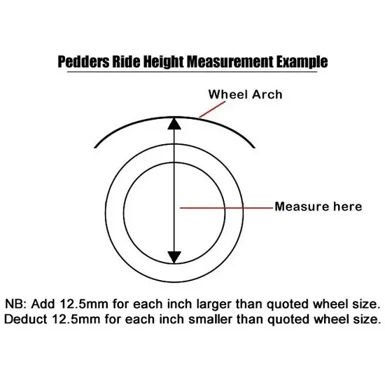 Pedders Suspension Pedders 2 Inch Heavy Duty Load Carrying and Towing Kit. Ford Ranger 2023 on.