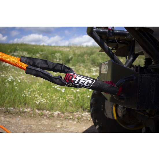 Mudtec Offroad Kinetisch recovery touw 22mm / 9M / 11000KG 30% rek
