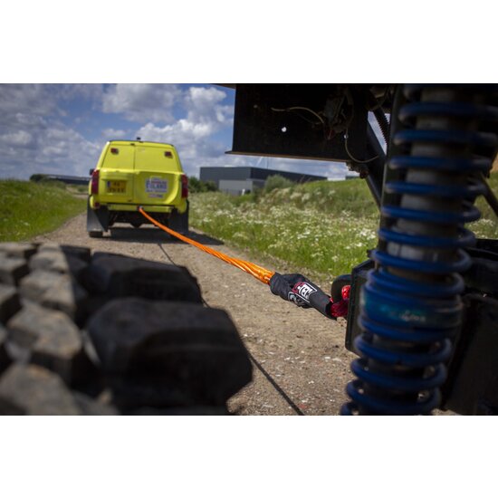 MUDTEC Kinetisch recovery touw 22mm / 9M / 11000KG 30% rek