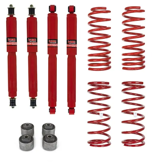 Pedders Suspension Pedders 2 Inch Suspension Lift Kit. With LONG TRAVEL Foam Cell Shocks. Nissan Patrol Y60,