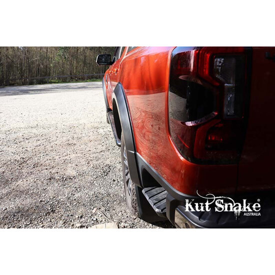Kut Snake  Fender Flares Ford Ranger PX4 Wildtrak 40 mm NO-DRILL