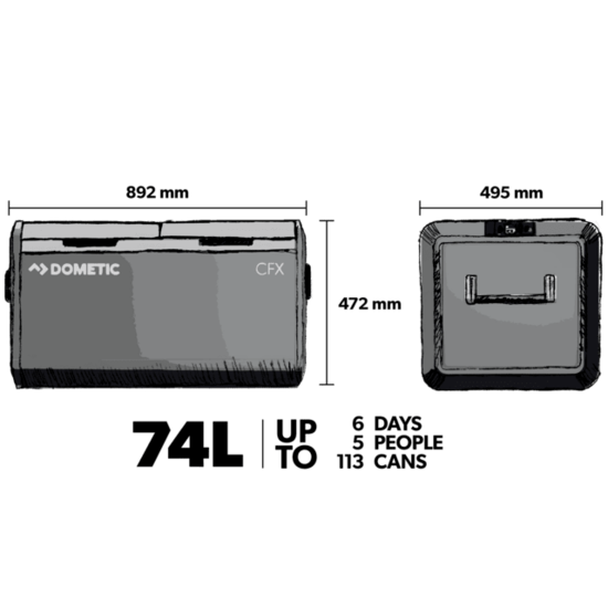 Dometic Dometic CFX3 75DZ