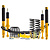 OME Suspensions Old Man Emu Complete Suspension Lift - Ford Ranger (2023 -) Belastingen: Voor - 0-50kg / Achter - 300-600kg