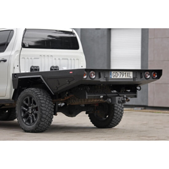 Transportcarrosserie van de Toyota Hilux Revo pick-up truck - laadbak