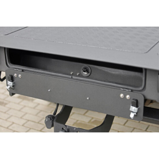 Transportcarrosserie van de Toyota Hilux Revo pick-up truck - laadbak