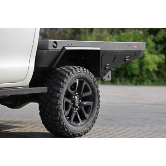 Transportcarrosserie van de Toyota Hilux Revo pick-up truck - laadbak