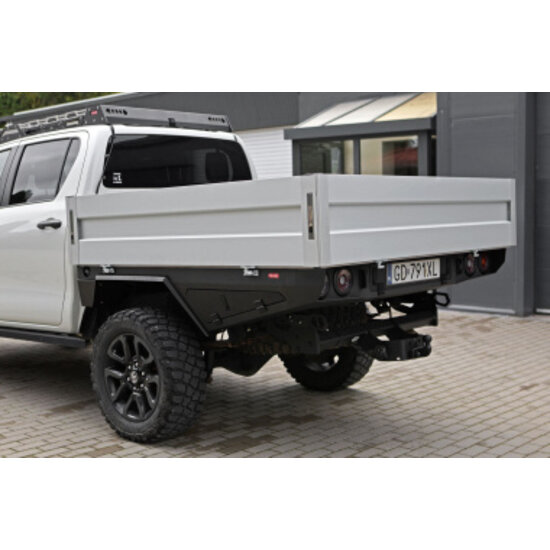 Transportcarrosserie pick-up Toyota Hilux Revo - laadbak More 4x4 - met zijkanten