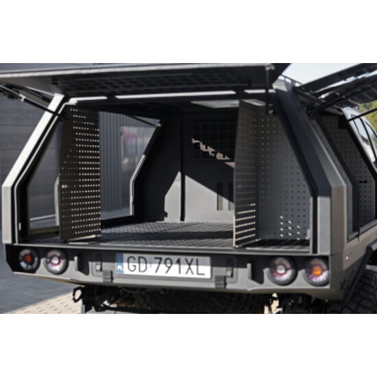 MorE 4x4 Toyota Hilux Revo pick-up truck carrosserie - laadbak vervangingssysteem