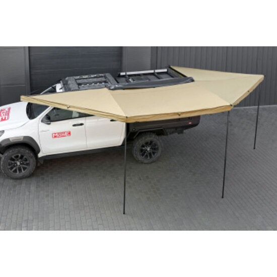MorE 4x4 Foxwing 270° grote autoluifel - zijluifel Meer 4x4
