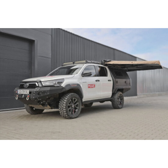 MorE 4x4 Batwing 270° 2,5m autoluifel - zijluifel Meer 4x4