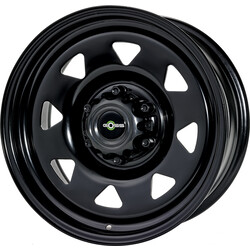 7 X 16 6x114.3 ET18 CB66.1 / ZWART RA332BK/