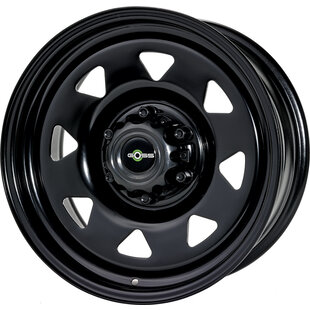 7 X 16 6x114.3 ET18 CB66.1 / ZWART RA332BK/