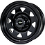 Goss 7 X 16 6x114.3 ET18 CB66.1 / ZWART RA332BK/