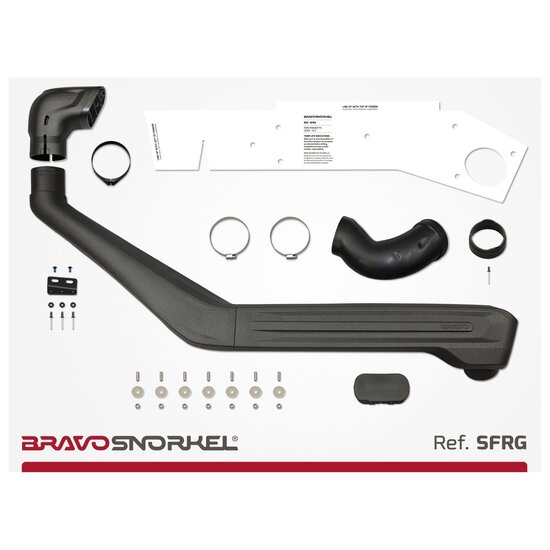 Bravo Snorkel SNORKEL FORD RANGER PX (2023 - )