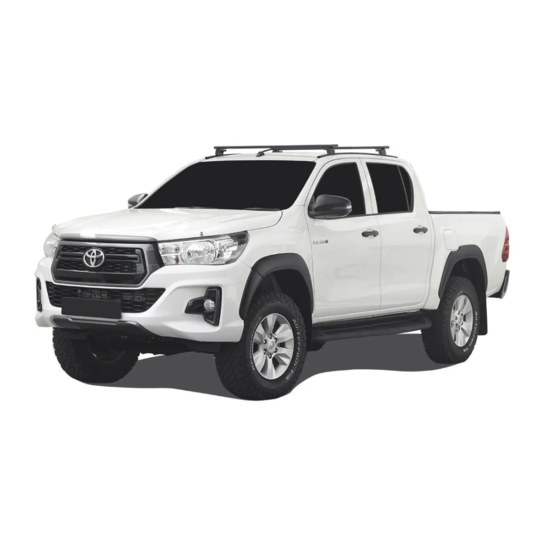 Toyota Hilux Revo DC (2016-Current) Load Bar Kit / Track & Feet
