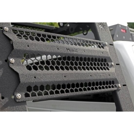 More4x4 Pick-up laadbakrek / vrachtwagenrek - hoog, aan de zijkanten + panelen - More4x4