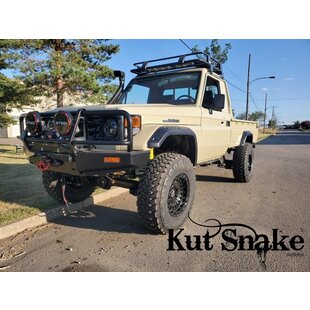 Fender Flares for Toyota Land Cruiser 75/79 series single cab pre-2007-50 mm wide