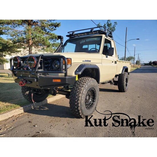 Kut Snake  Fender Flares for Toyota Land Cruiser 75/79 series single cab pre-2007-50 mm wide