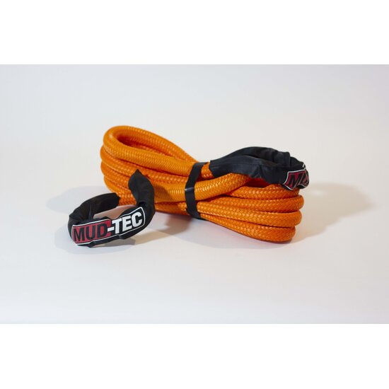 MUDTEC Kinetisch recovery touw 22mm / 9M / 11000KG 30% rek