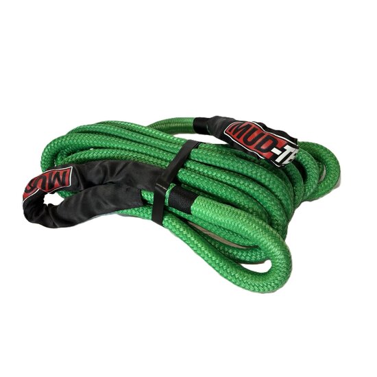 Mudtec Offroad Kinetisch recovery touw 22mm / 12M / 12000KG 30% rek