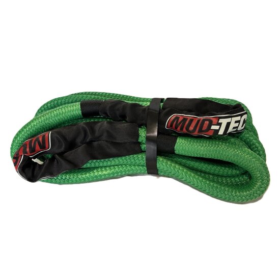 MUDTEC Kinetisch recovery touw 22mm / 12M / 12000KG 30% rek
