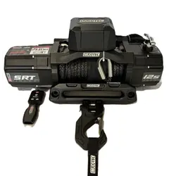 MUDTEC SRT 12S Winch, 7.0HP, 5443 kg, Synthetic Rope