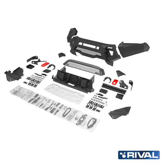 Rival 4x4 RIVAL BUMPER MET LED-VERLICHTING VOOR TOYOTA HILUX 2021
