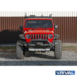 RIVAL BUMPER MET LED-VERLICHTING VOOR JEEP GLADIATOR 2020-; WRANGLER 2007-2018; 2017-2021;