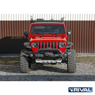 RIVAL BUMPER MET LED-VERLICHTING VOOR JEEP GLADIATOR 2020-; WRANGLER 2007-2018; 2017-2021;