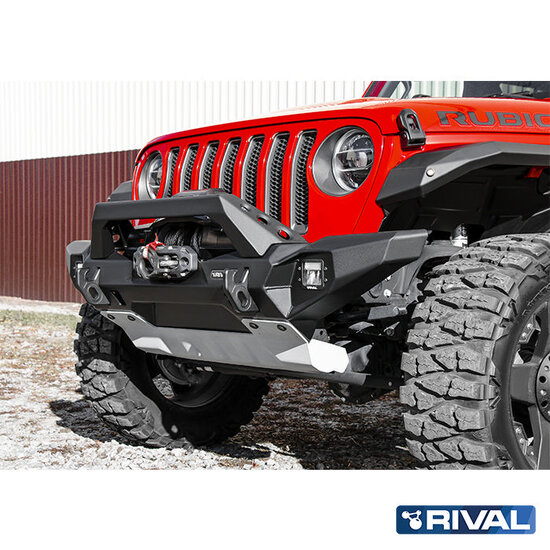 Rival 4x4 RIVAL BUMPER VOOR JEEP GLADIATOR 2020-; WRANGLER 2007-2018; 2017-2021; 2021-;