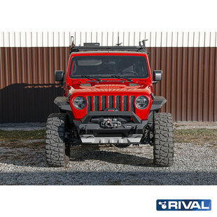 RIVAL BUMPER VOOR JEEP GLADIATOR 2020-; WRANGLER 2007-2018; 2017-2021; 2021-;